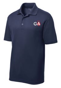 GA Uniform Polo, YOUTH - Navy (YST640)